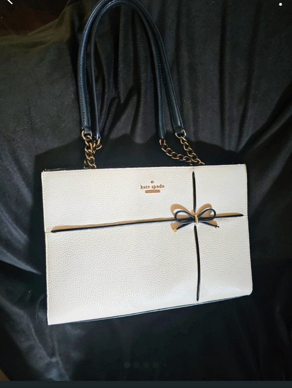 Kate Spade Phoebe Leather Shoulder Bag with BOW